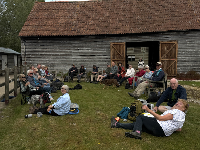 Boundary Walk 2026 lunch